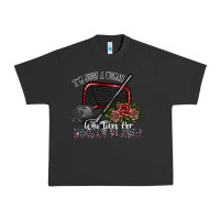 Pigment Black i'm just a woman who loves her hockey player Urban Heavy Tee - SublimationCraftShop