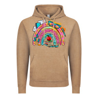 Vintage Coffee school rainbow Vintage Hoodie - AdoDesignShop