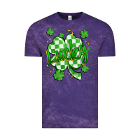 Cloud Purple lucky Vintage Tee - Artiststas