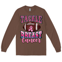 Chestnut tackle breast cancer Long Sleeve Tee - BarkalooDesign
