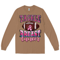 Toasted Coconut tackle breast cancer Long Sleeve Tee - BarkalooDesign