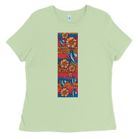 Matcha usa flag and cross penwraps Ladies Tee - Artiststas
