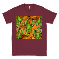 Burgundy lobster tumbler Classic Tee - BarkalooDesign