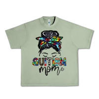 Oil Green autism mom Urban Heavy Tee - CowhideDigitalArt