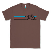 Chestnut bike stripes Classic Tee - artisFamous