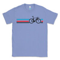Colony Blue bike stripes Classic Tee - artisFamous