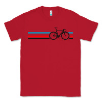 Red bike stripes Classic Tee - artisFamous