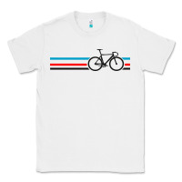 White bike stripes Classic Tee - artisFamous
