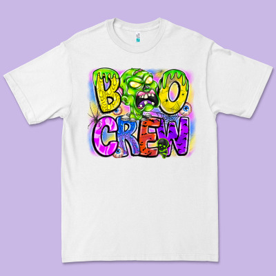 Boo Crew Premium Tee Designed By Cowhidedigitalart