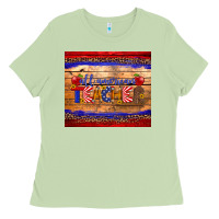 Matcha all american teacher tumbler Ladies Tee - Artiststas