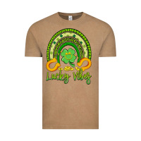 Vintage Coffee lucky vibes Vintage Tee - Artiststas
