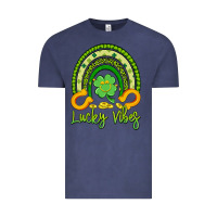 Vintage Denim lucky vibes Vintage Tee - Artiststas