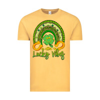 Vintage Mustard lucky vibes Vintage Tee - Artiststas