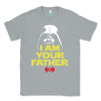 Heather Grey i am your father darth vader for dark Classic Tee - artisFamous