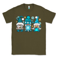 Army Green winter gnomies Classic Tee - BundleAndBundleShop