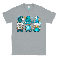 Heather Grey winter gnomies Classic Tee - BundleAndBundleShop