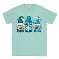 Seafoam winter gnomies Classic Tee - BundleAndBundleShop