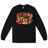 Black christmas joy coffee Long Sleeve Tee - BarkalooDesign