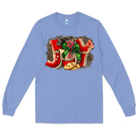 Colony Blue christmas joy coffee Long Sleeve Tee - BarkalooDesign