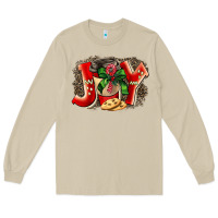 Mushroom christmas joy coffee Long Sleeve Tee - BarkalooDesign