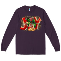 Plum christmas joy coffee Long Sleeve Tee - BarkalooDesign