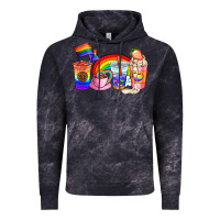 Cloud Black pride coffee cups Vintage Hoodie - AdoDesignShop