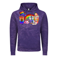 Cloud Purple pride coffee cups Vintage Hoodie - AdoDesignShop