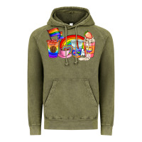 Vintage Olive pride coffee cups Vintage Hoodie - AdoDesignShop