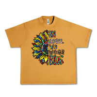 Peanut Butter autism sunflower Urban Heavy Tee - CowhideDigitalArt