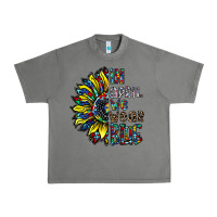 Tornado autism sunflower Urban Heavy Tee - CowhideDigitalArt