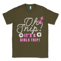 Army Green oh snip it's a girls trip for dark Classic Tee - artisFamous