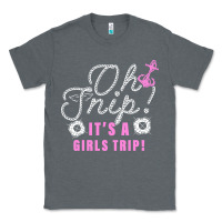 Charcoal Heather oh snip it's a girls trip for dark Classic Tee - artisFamous