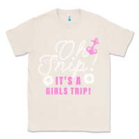 Natural oh snip it's a girls trip for dark Classic Tee - artisFamous