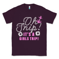 Plum oh snip it's a girls trip for dark Classic Tee - artisFamous