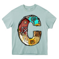 Arona farm life alphabet lowercase letters c Heavy Core Tee - BundleAndBundleShop