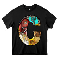 Black farm life alphabet lowercase letters c Heavy Core Tee - BundleAndBundleShop