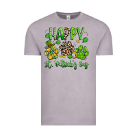 Happy St. Patricks Day Paws Vintage Tee | Teevron