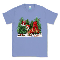Colony Blue christmas santa Classic Tee - FaDigitalArtStudio