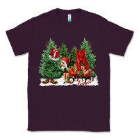 Plum christmas santa Classic Tee - FaDigitalArtStudio