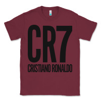 Burgundy cr7 Classic Tee - artisFamous