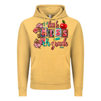 Vintage Mustard little miss 3 rh   grade Vintage Hoodie - AdoDesignShop