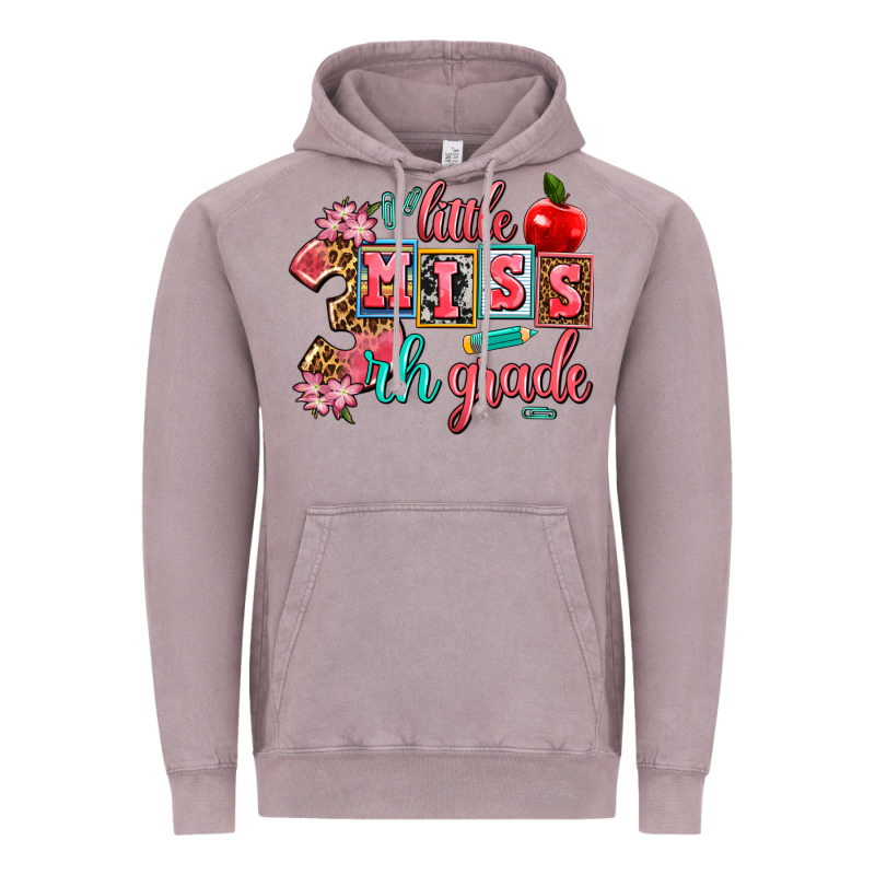Little Miss 3 Rh   Grade Vintage Hoodie by AdoDesignShop | Teevron