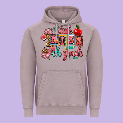 Little Miss 3 Rh   Grade Vintage Hoodie Designed By Adodesignshop