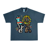 Midnight Navy love autism Urban Heavy Tee - CowhideDigitalArt