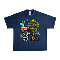 Navy love autism Urban Heavy Tee - CowhideDigitalArt