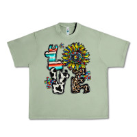 Oil Green love autism Urban Heavy Tee - CowhideDigitalArt