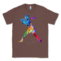 Chestnut girl's softball Classic Tee - artisFamous