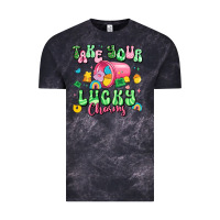 Cloud Black take your lucky charms st patricks Vintage Tee - Artiststas