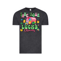 Vintage Black take your lucky charms st patricks Vintage Tee - Artiststas