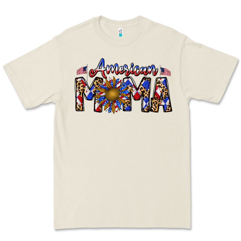 American Mama Premium Tee by CowhideDigitalArt | Teevron